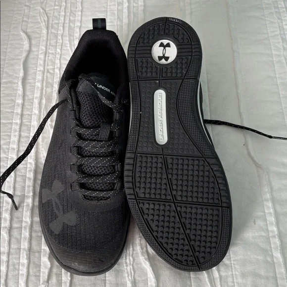 Under Armour Men's Black Athletic Sneakers - Picture 3 of 3